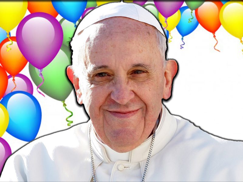 ¿Quieres felicitar al Papa Francisco por su cumpleaños 80?