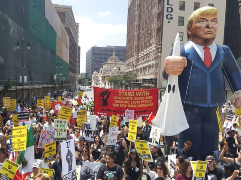 Este domingo, protesta pacífica por los migrantes en LA