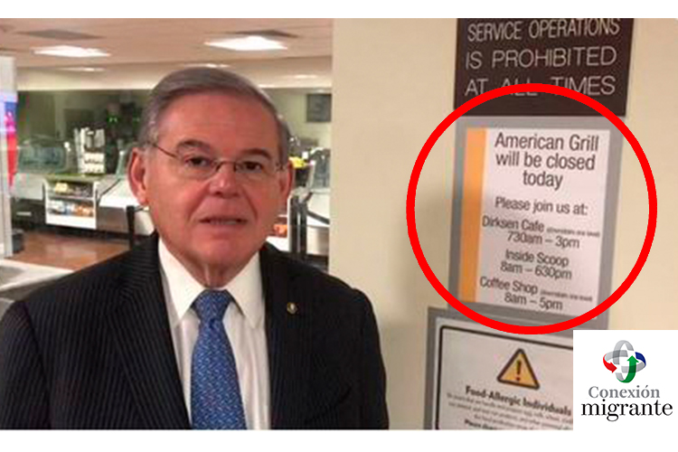 ¡Cerrada la cafetería del Senado en Estados Unidos por #UnDíaSinInmigrantes! [VIDEO]