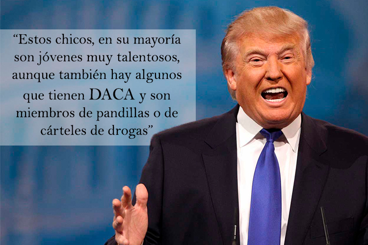 DACA es un tema muy difícil para mi: Trump