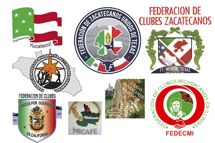 ¿Cuál es el papel de las asociaciones de inmigrantes mexicanos en Estados Unidos?