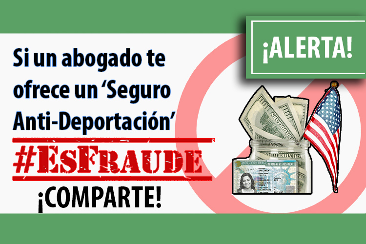 Migrante, ¡no te dejes estafar!