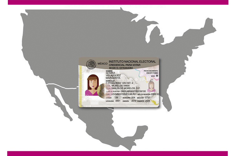 Más de 221 mil mexicanos en el extranjero ya cuentan con su Credencial para Votar