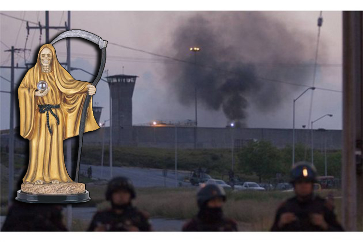 Matanza en penal de Acapulco se produjo en ritual a la “Santa Muerte"