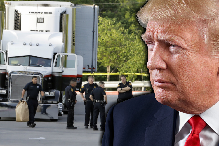 Gobierno de Donald Trump niega visas humanitarias a familiares de víctimas de tráiler de Texas