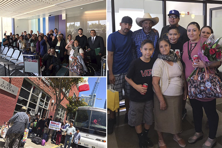 Michoacanos se reencuentran con sus hijos migrantes en California gracias al programa ‘Palomas Mensajeras’