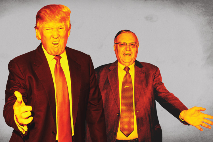 Trump justifica perdón presidencial a Joe Arpaio: "Es un patriota"