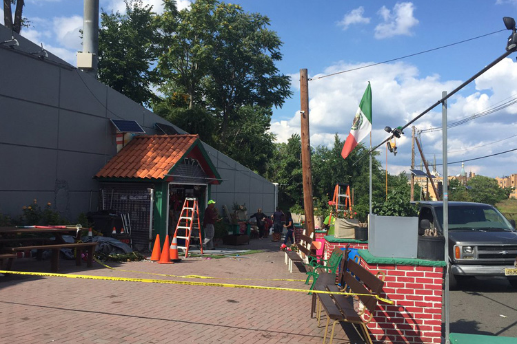 Así retiraron el altar