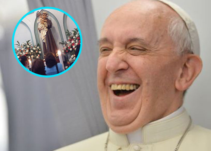 San Antonio, "el patrono de las muchachas que piden novio"