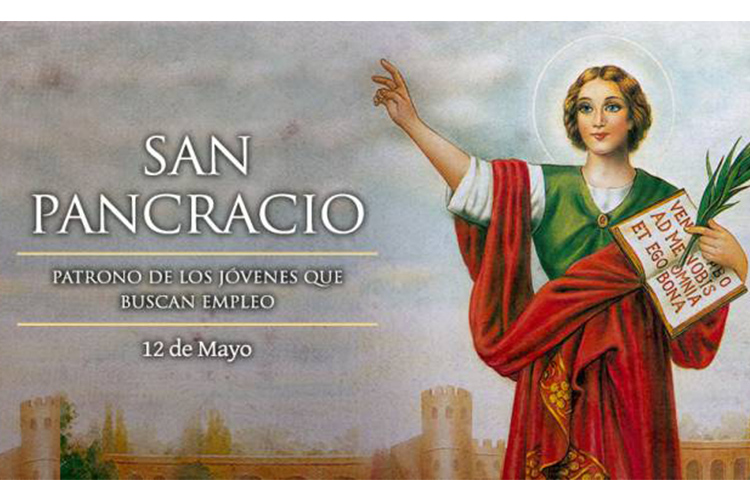 San Pancracio, Patrono de los jóvenes que buscan trabajo