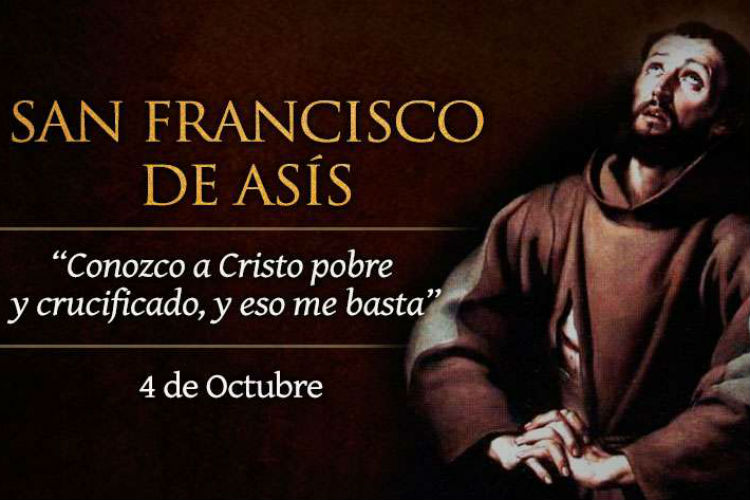 Hoy celebramos a San Francisco de Asís, ejemplo de pobreza y armonía