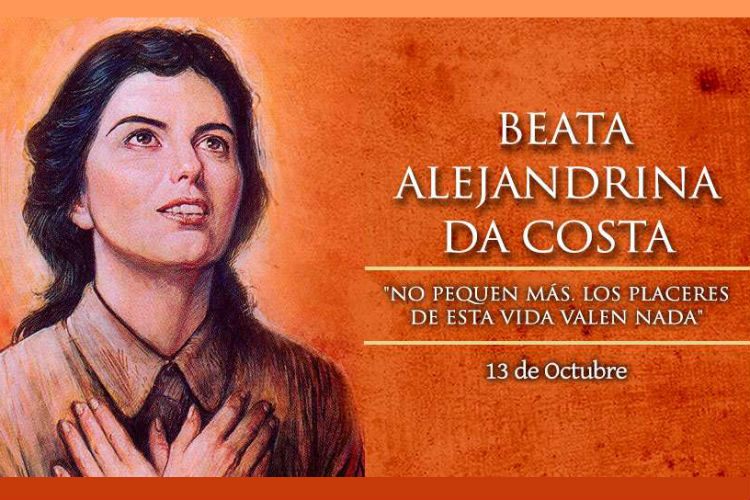 “¿Quieres encontrarme, hija mía? Búscame en tu corazón y en tu alma, ahí habito tu corazón como en mi tabernáculo", le dijo una vez Jesús a la Beata Alejandrina.