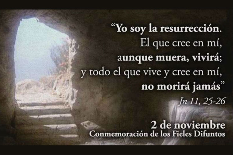 Cada 2 de noviembre conmemoramos a los fieles difuntos.