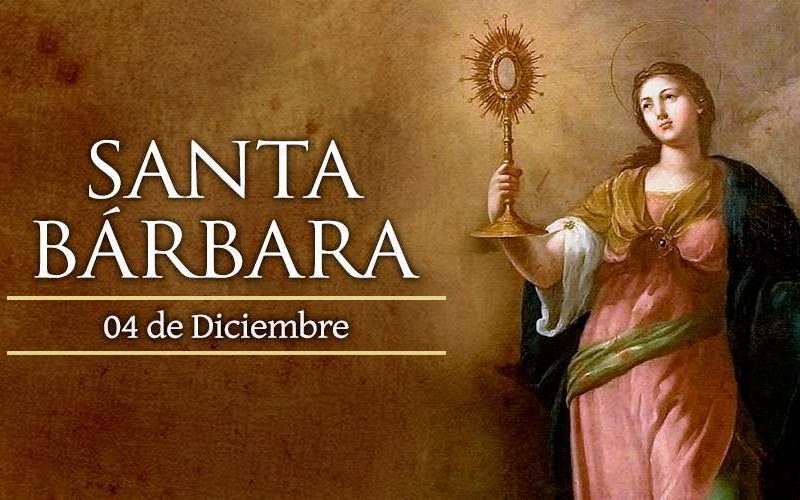 ¿Por qué celebramos hoy a Santa Bárbara, virgen y mártir?