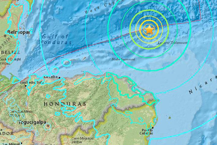 Tras el terremoto de 7.6 grados, las autoridades de protección civil de Honduras descartaron hoy la formación de un tsunami en el Caribe.