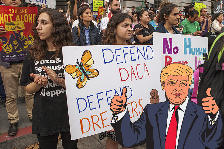 Los demócratas se han dedicado a maltratar y haber abandonado a estos jóvenes, mientras los demócratas continúan trabajando, por lo menos eso fue lo que el mandatario Donald Trump aseguró.