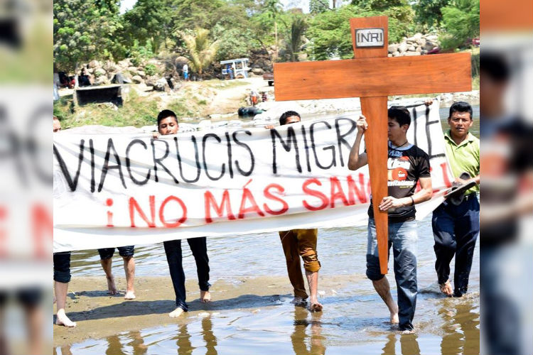 Este 25 de marzo inmigrantes de países como El Salvador, Honduras y Guatemala iniciarán desde con el Viacrucis Migrante 2018