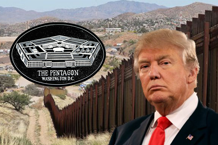 habría presionado al Pentágono para que aporte los fondos necesarios para la obra.