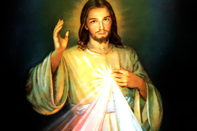 El origen de la imagen de la Divina Misericordia se vincula con la visión que Sor Faustina tuvo en Plock, el 22 de febrero de 1931 y durante la cual Cristo le expresó su voluntad de que pintara tal imagen.