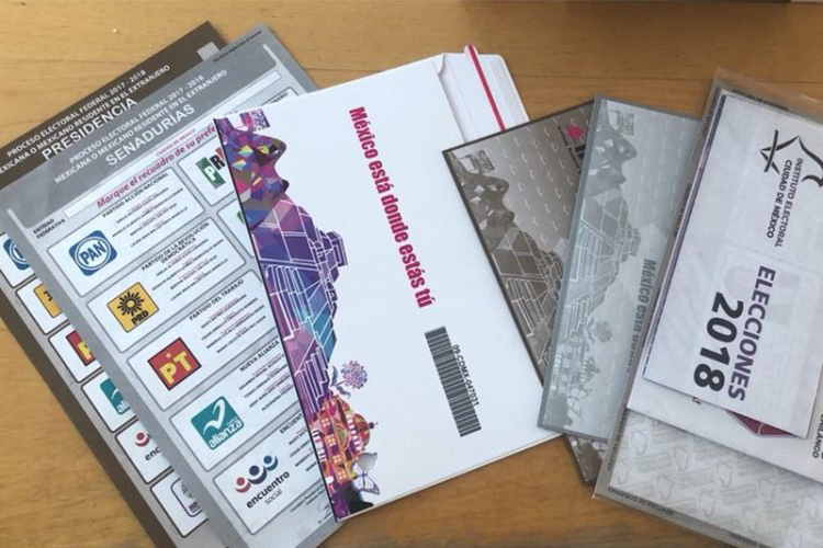 Horas antes del inicio de los comicios electorales el Instituto Nacional Electoral (INE) amplió el plazo de recepción de votos desde el extranjero