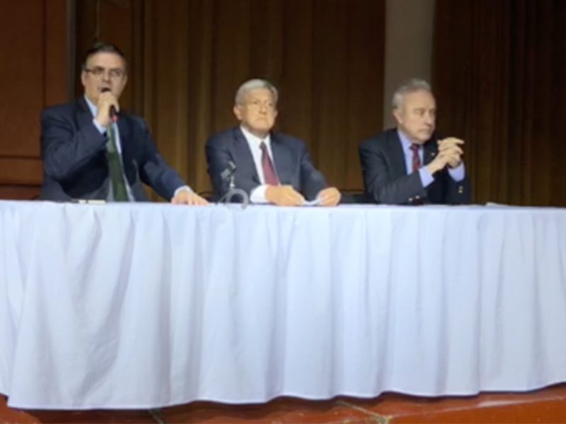 Andrés Manuel López Obrador anunció que el exjefe de gobierno de la Ciudad de México, Marcelo Ebrard, será el secretario de Relaciones Exteriores