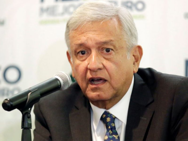 López Obrador, anunció el jueves que invitará al mandatario estadounidense Donald Trump a que asista a su toma de gobierno el 1 de diciembre. Foto: Voz de América