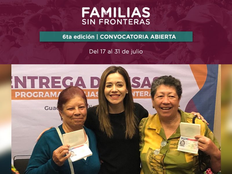 El Instituto Jalisciense para Migrantes (IJAMI) te ofrece la oportunidad para volver a ver a tus padres gracias al programa Familias sin Fronteras.