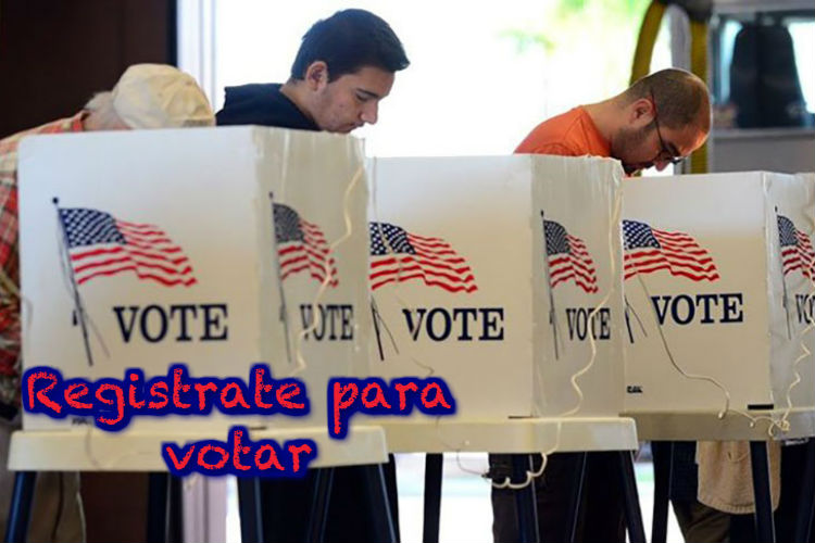 Sólo los ciudadanos estadounidenses pueden votar. Si cuentas con este derecho, no dudes en ejercerlo.