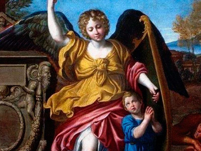“La Iglesia confiesa su fe en los Ángeles Custodios, venerándolos en la liturgia con una fiesta especial, y recomendando el recurso a su protección con una oración frecuente”