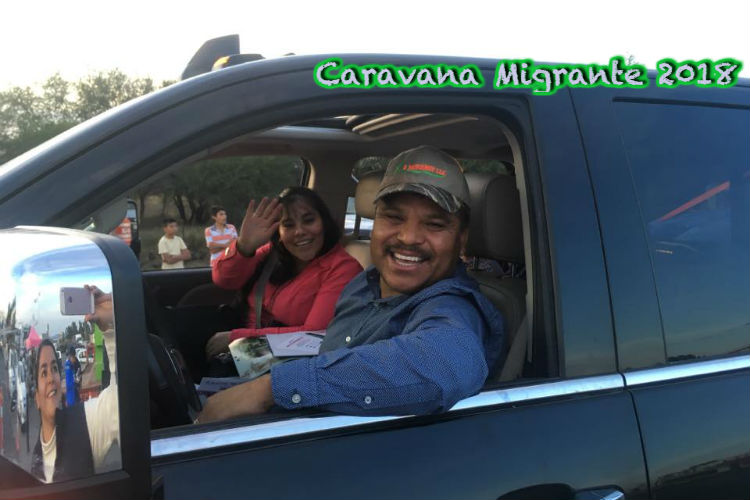 La caravana con unos dos mil hondureños, ya cruzó la frontera de su país hacia Guatemala