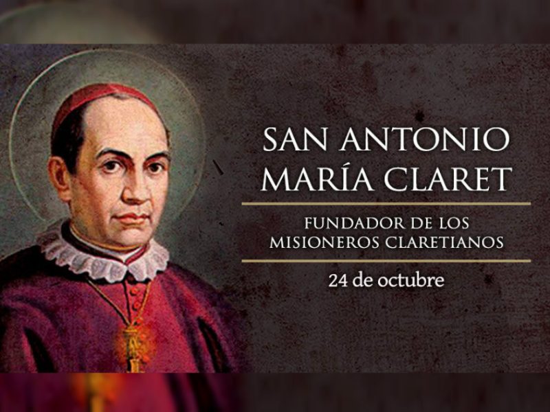 San Antonio María Claret nació en Sallent, en Barcelona (España), en 1807
