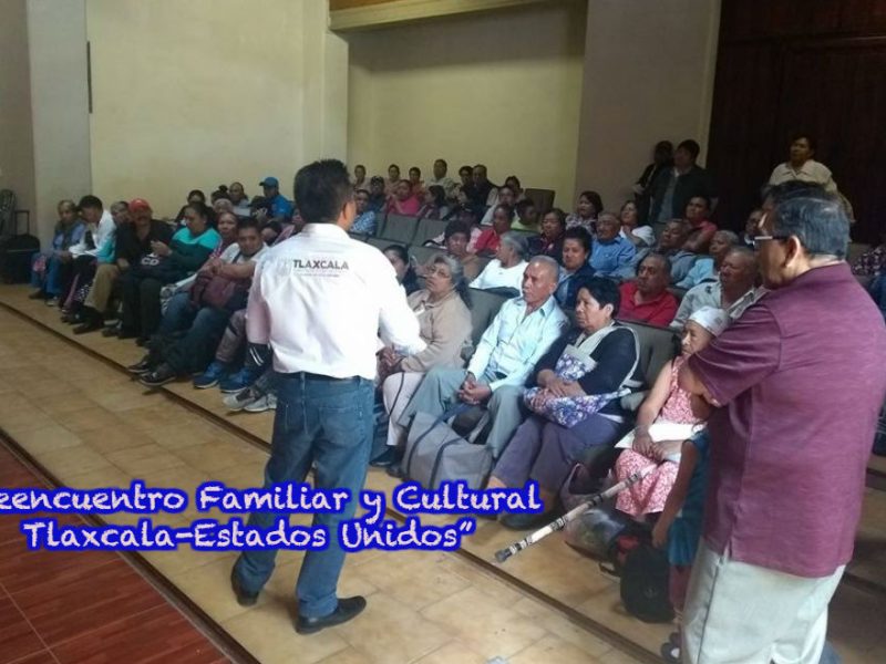 Para participar en el “Reencuentro Familiar y Cultural Tlaxcala-Estados Unidos” es necesario que los padres tengan más de 60 años y pasaporte