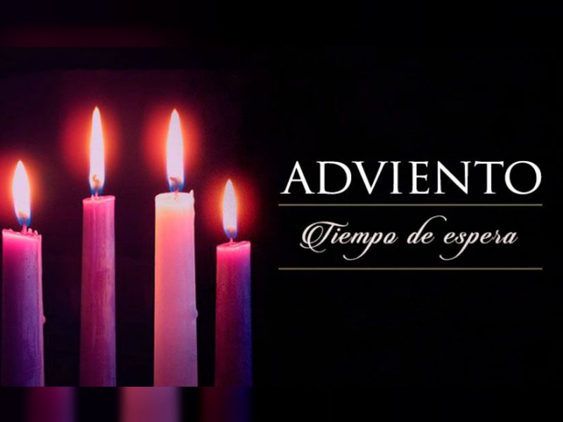 Adviento viene del latín “ad-venio”, que quiere decir “venir, llegar”.