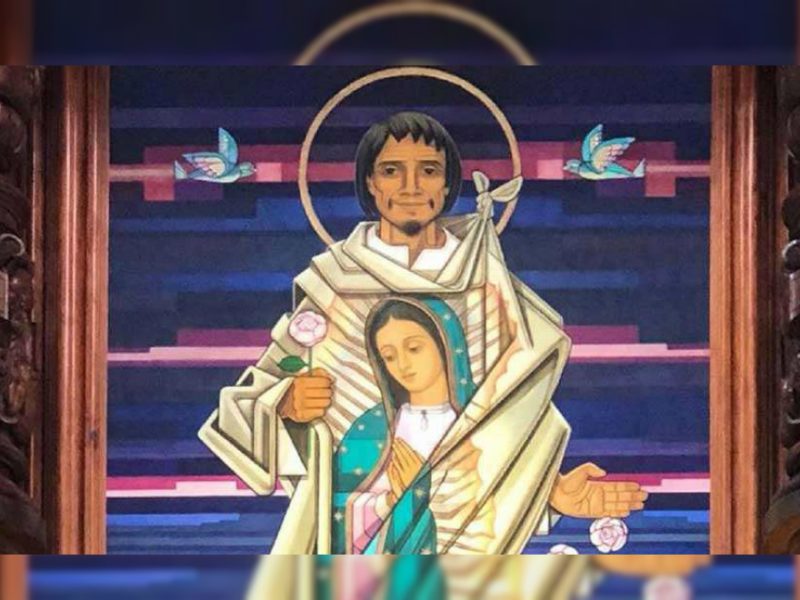 La historia de Juan Diego y la Virgen de Guadalupe se ubica en el año de 1531 en México