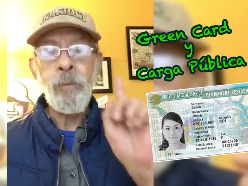 ¿Tienes dudas sobre la propuesta para negar la Green Card a las personas que son una carga pública, no te preocupes? solo pocas personas se verían afectadas