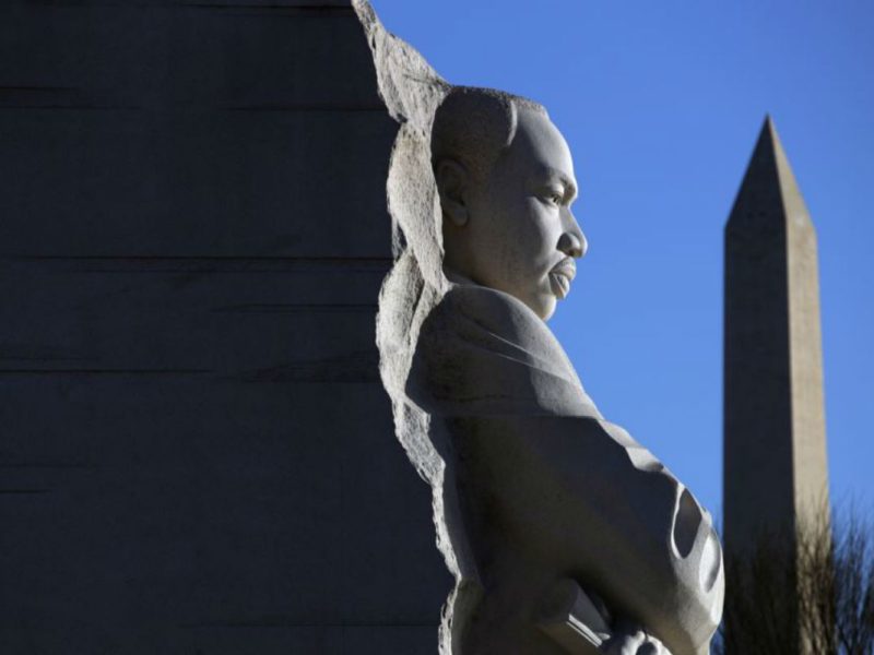 El Monumento a Martin Luther King Jr., en Washington, D.C., atrae a visitantes de todo EE.UU.