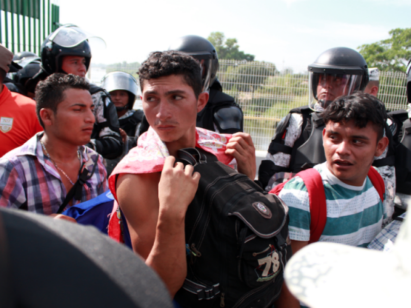 Foto: Migrantes en Chiapas de Bladimir Pérez/ Chiapas paralelo