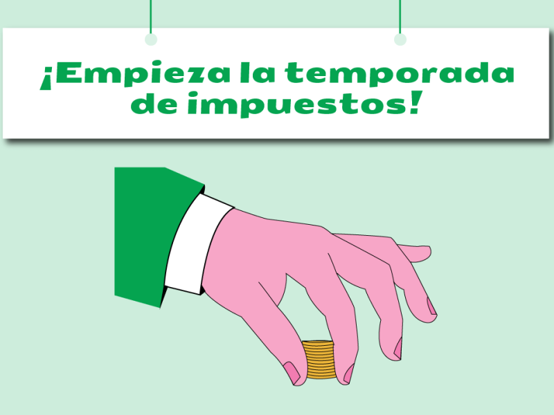 ¡Empieza la temporada de impuestos! portada