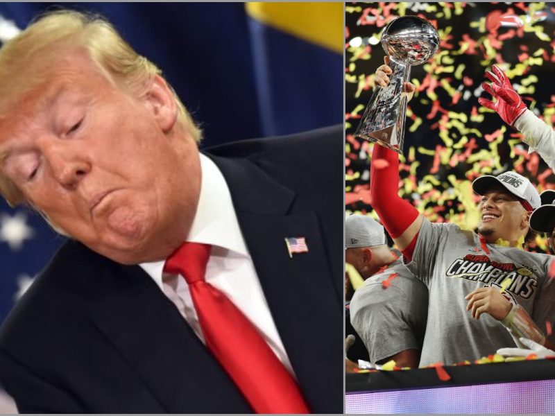 Trump se equivoca y felicita al estado de Kansas por triunfo de equipo de Missouri