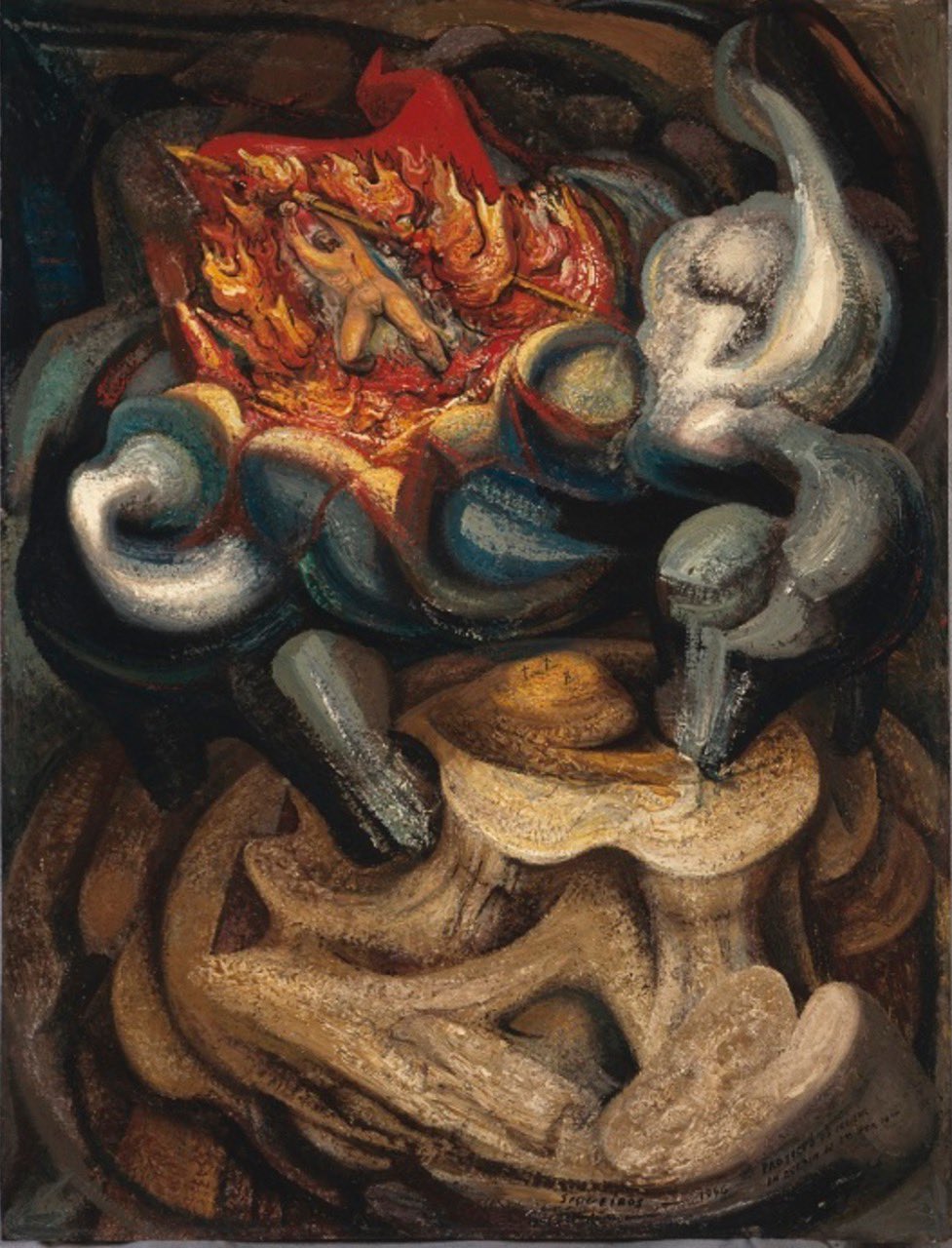 Una de las obras presentadas en la exposición