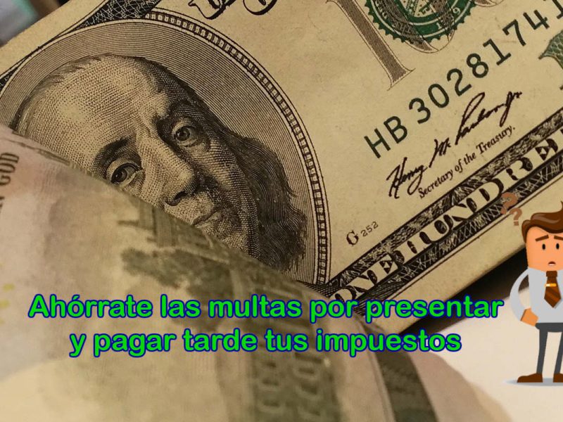 Ahorrate las multas con el IRS