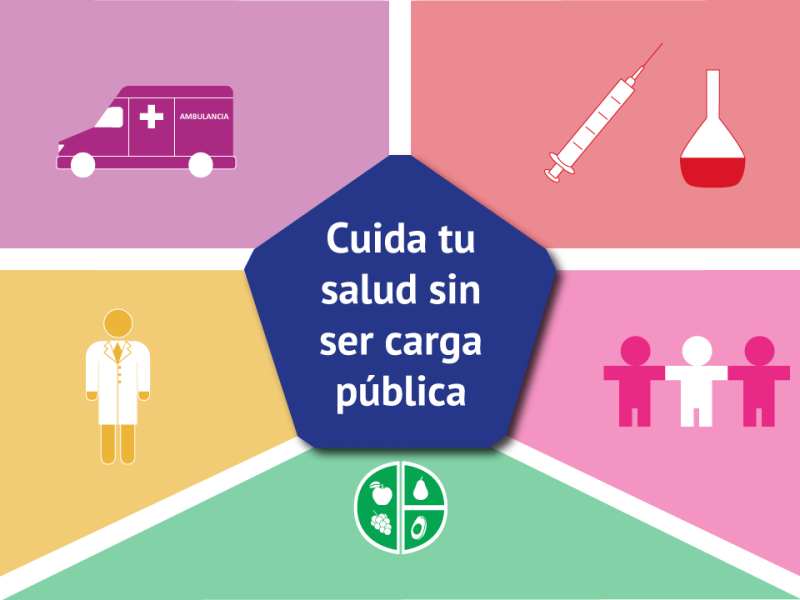 Cuida tu salud sin ser carga pública portada
