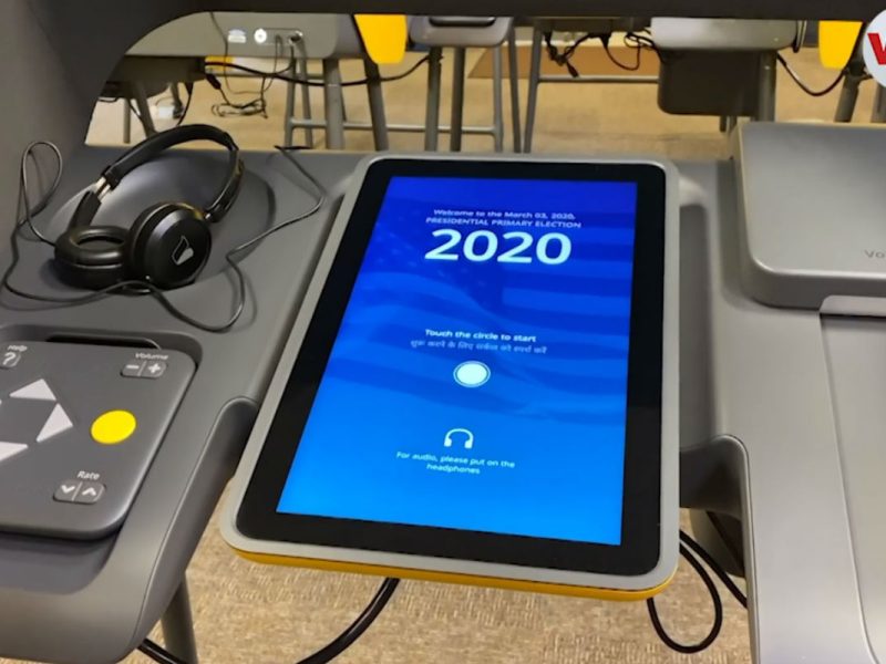 Nuevo sistema de votación en California Voz de America