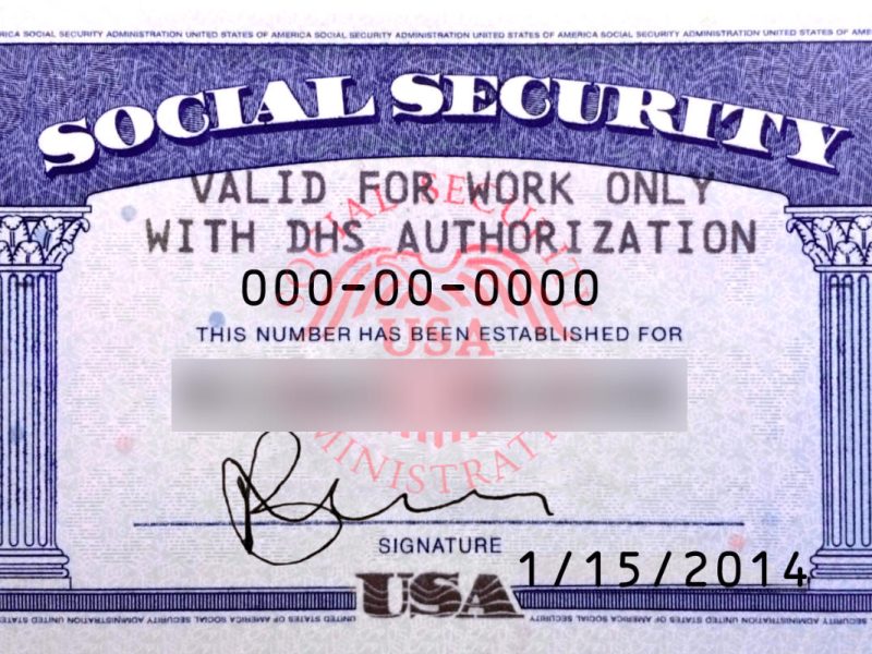 La tarjeta de Seguro Social es uno de los documentos más importantes