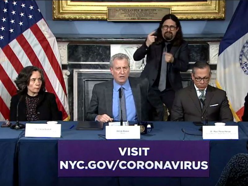 De Blasio declara estado de emergencia en la ciudad de Nueva York