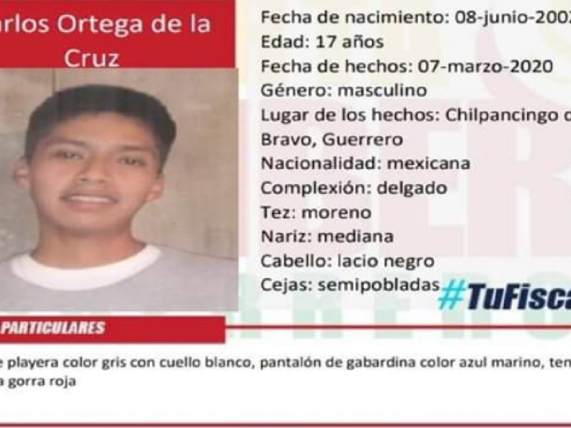 Desaparece hijo del vocero de los padres y madres de los 43 de Ayotzinapa