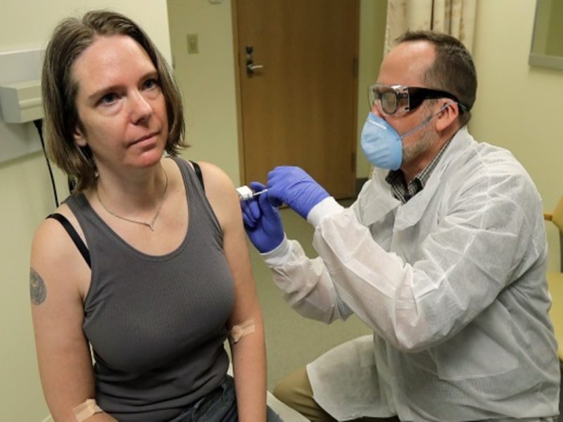 Estados Unidos prueba vacuna contra el Covid-19 en 45 voluntarios