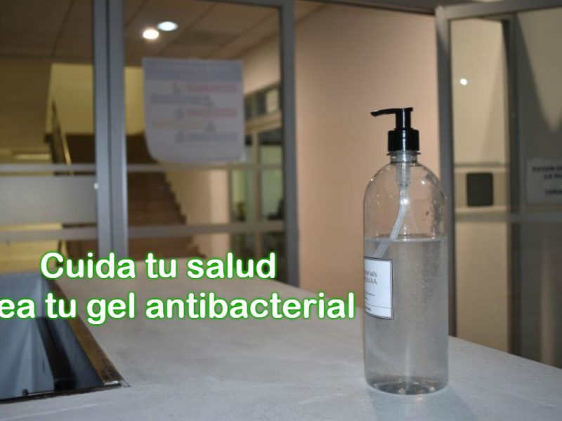 Cuida tu salud, haz tu propio gel antibacterial Godezac 00