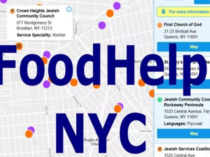 Food Help es una opción para comprar alimentos en Nueva York