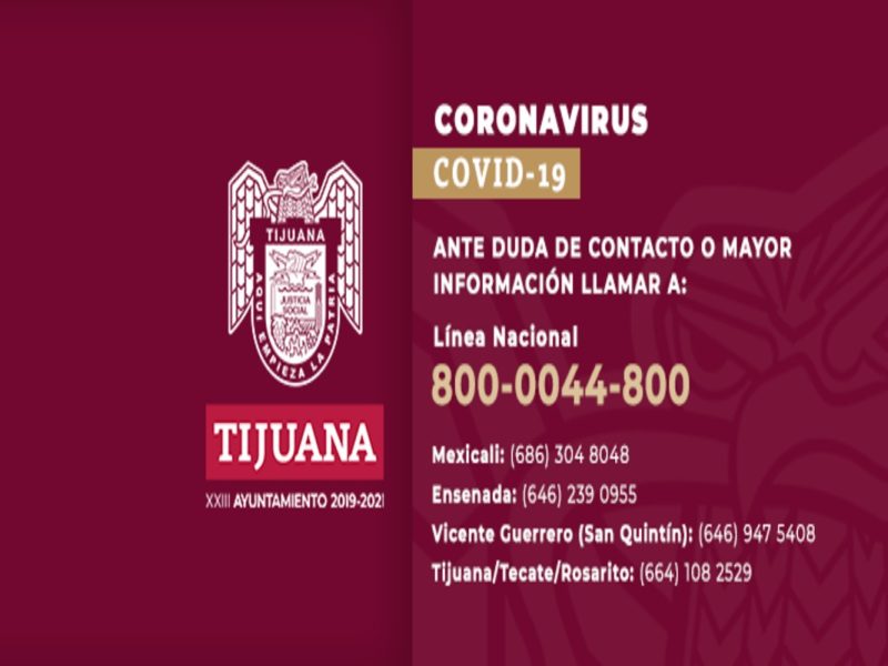 Ante Covid-19, Tijuana realiza cambios en el cruce fronterizo